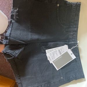 urban revivo denim short nwt